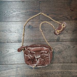 Juicy Couture Velvet Bow Crossbody